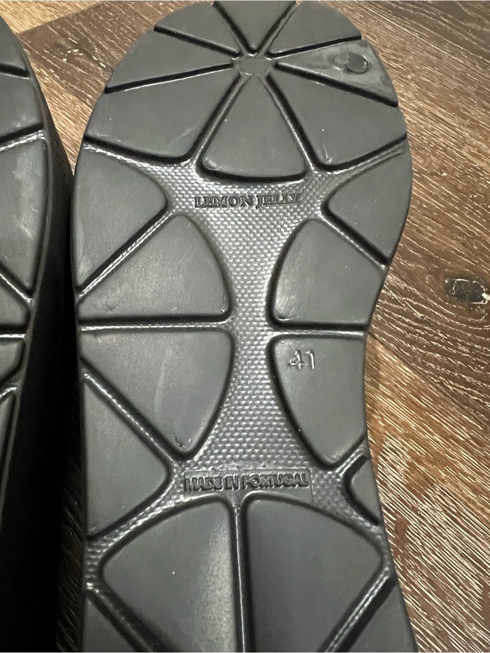 Lemon Jelly Black Slide platform Sandals size 41 - Picture 7 of 9